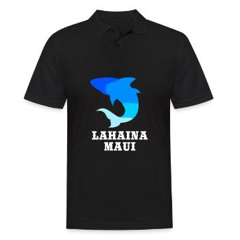 Maui Hawaii Hawaiian - Männer Poloshirt - Schwarz - Vorne - Kai (181cm)