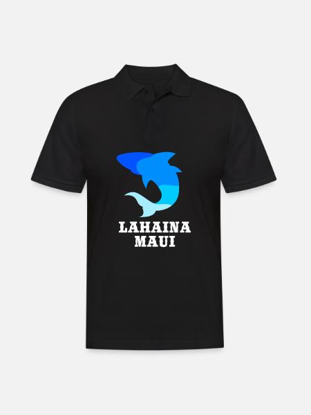 Maui Hawaii Hawaiian - Men's Polo Shirt - black