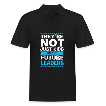 Youth pastor - Men's Polo Shirt - black - Front - Kai (181cm)