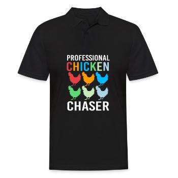 Poulet Volaille - Polo Homme - noir - Devant - Kai (181cm)