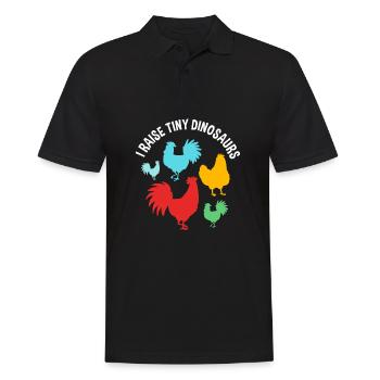 Poulet Volaille - Polo Homme - noir - Devant - Kai (181cm)