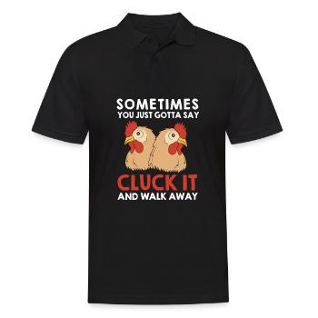 Poulet Volaille - Polo Homme - noir - Devant - Kai (181cm)