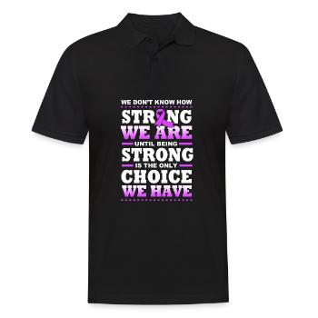 Autoimmune disease - Men's Polo Shirt - black - Front - Kai (181cm)