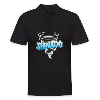 Tornado Birthday Fête d’anniversaire des enfants - Polo Homme - noir - Devant - Kai (181cm)