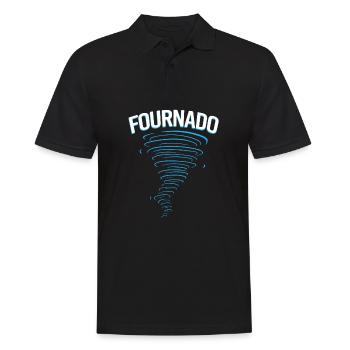 Tornado Birthday Fête d’anniversaire des enfants - Polo Homme - noir - Devant - Kai (181cm)