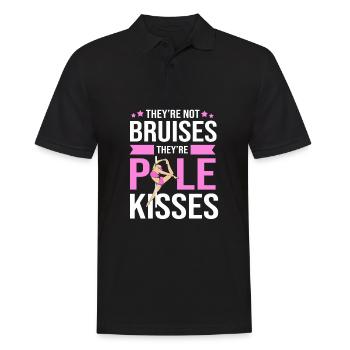 Pole Dance - Männer Poloshirt - Schwarz - Vorne - Kai (181cm)