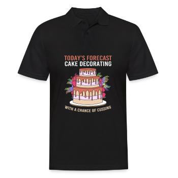 Gâteau Tartelette Décoration Gâteau - Polo Homme - noir - Devant - Kai (181cm)