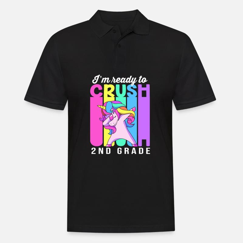 2. Klasse - Männer Poloshirt - Schwarz