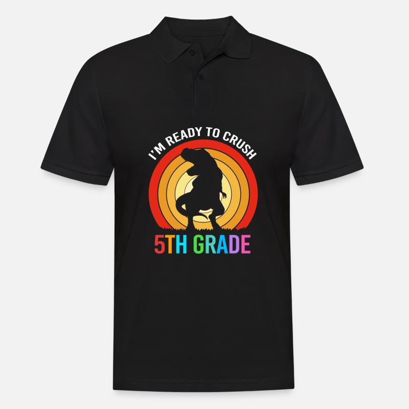 5. Klasse - Männer Poloshirt - Schwarz
