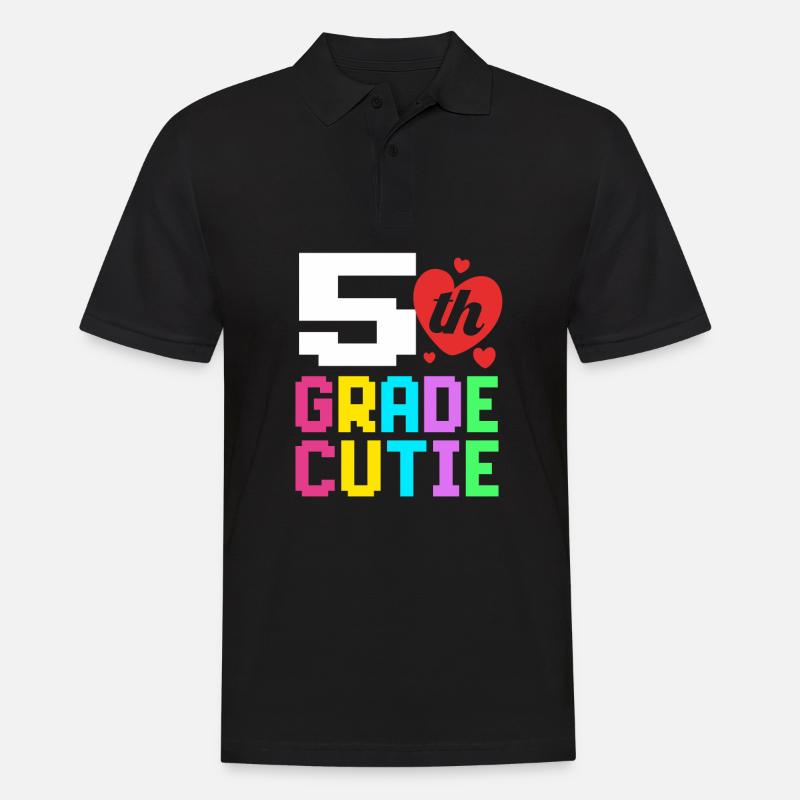 5. Klasse - Männer Poloshirt - Schwarz