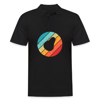 Avocat Vegan Lover Retro Veggie Diet Idée cadeau - Polo Homme - noir - Devant - Kai (181cm)