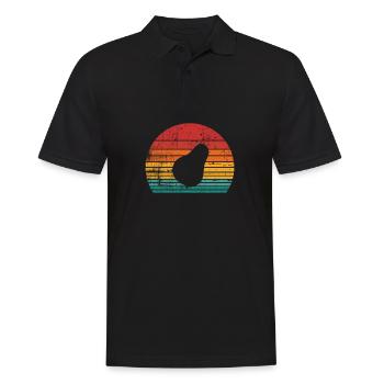 Avocat Vegan Lover Retro Veggie Diet Idée cadeau - Polo Homme - noir - Devant - Kai (181cm)