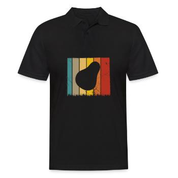 Avocat Vegan Lover Retro Veggie Diet Idée cadeau - Polo Homme - noir - Devant - Kai (181cm)