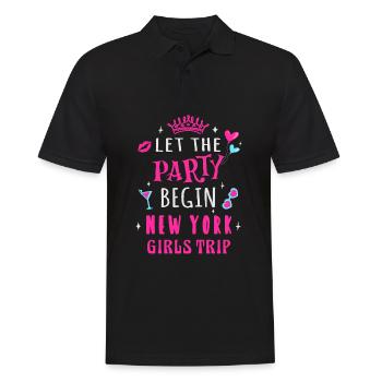 Girls Trip New York, que la fête commence - Polo Homme - noir - Devant - Kai (181cm)
