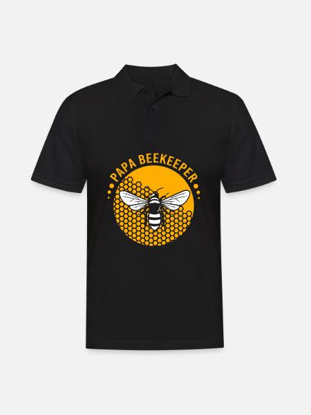 Beekeeper - Men's Polo Shirt - black