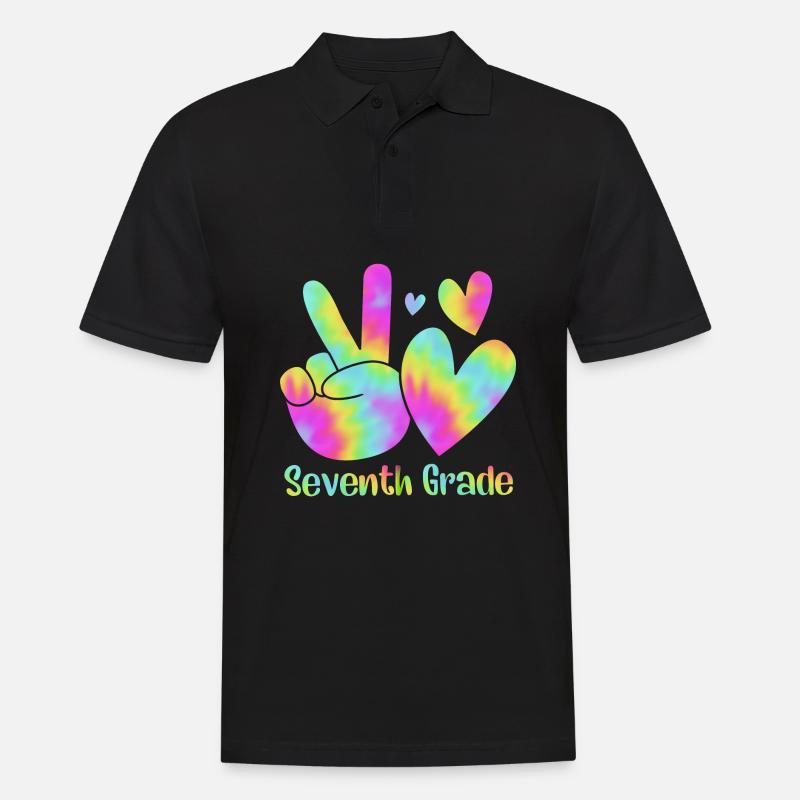 7. Klasse - Männer Poloshirt - Schwarz