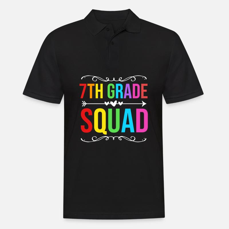 7. Klasse - Männer Poloshirt - Schwarz