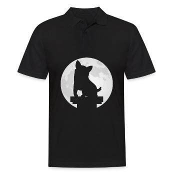 Corgi - Polo Homme - noir - Devant - Kai (181cm)