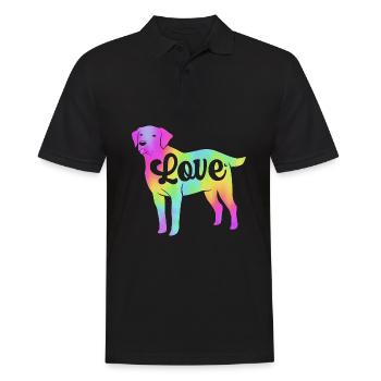 Retriever de la baie de Chesapeake - Polo Homme - noir - Devant - Kai (181cm)