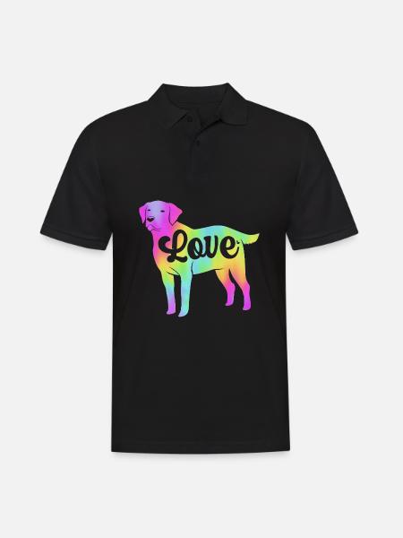 Chesapeake Bay Retriever - Men's Polo Shirt - black