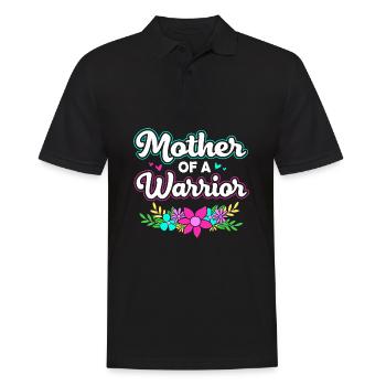 Cancer de la thyroïde - Polo Homme - noir - Devant - Kai (181cm)