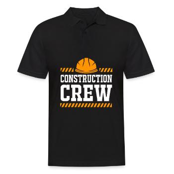 Chantier de construction - Polo Homme - noir - Devant - Kai (181cm)
