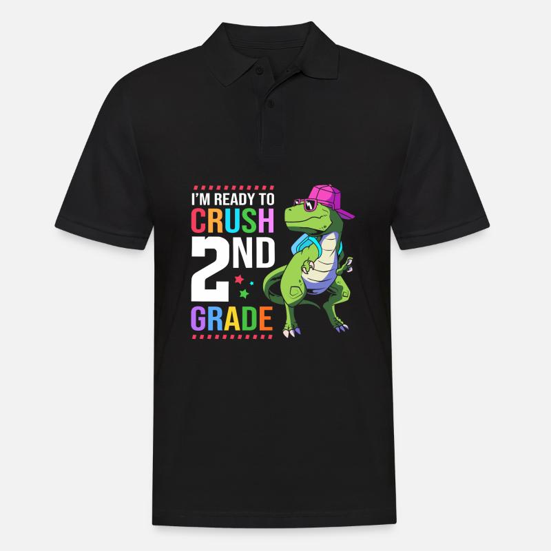 2. Klasse - Männer Poloshirt - Schwarz