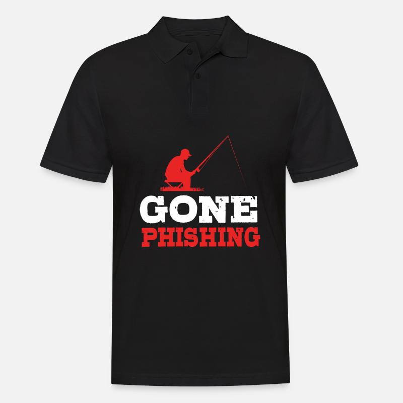 Cybersecurity Cyber Programmer Hacker - Men's Polo Shirt - black