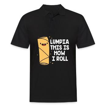 Philippinisch Philippinen - Männer Poloshirt - Schwarz - Vorne - Kai (181cm)