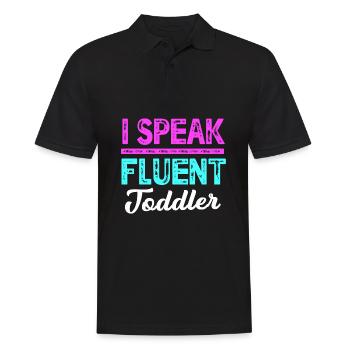 Kindergarten Erziehung Erzieher Erzieherin - Männer Poloshirt - Schwarz - Vorne - Kai (181cm)