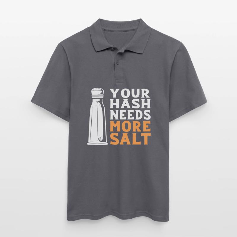 Cybersecurity Cyber Programmierer Hacker Männer Poloshirt