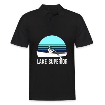 Great Lakes - Männer Poloshirt - Schwarz - Vorne - Kai (181cm)