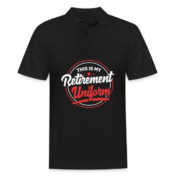 Pension 2025 Retirement 2025 Pensioner Pensioner Pensioner - Men's Polo Shirt - black - Front - Kai (181cm)