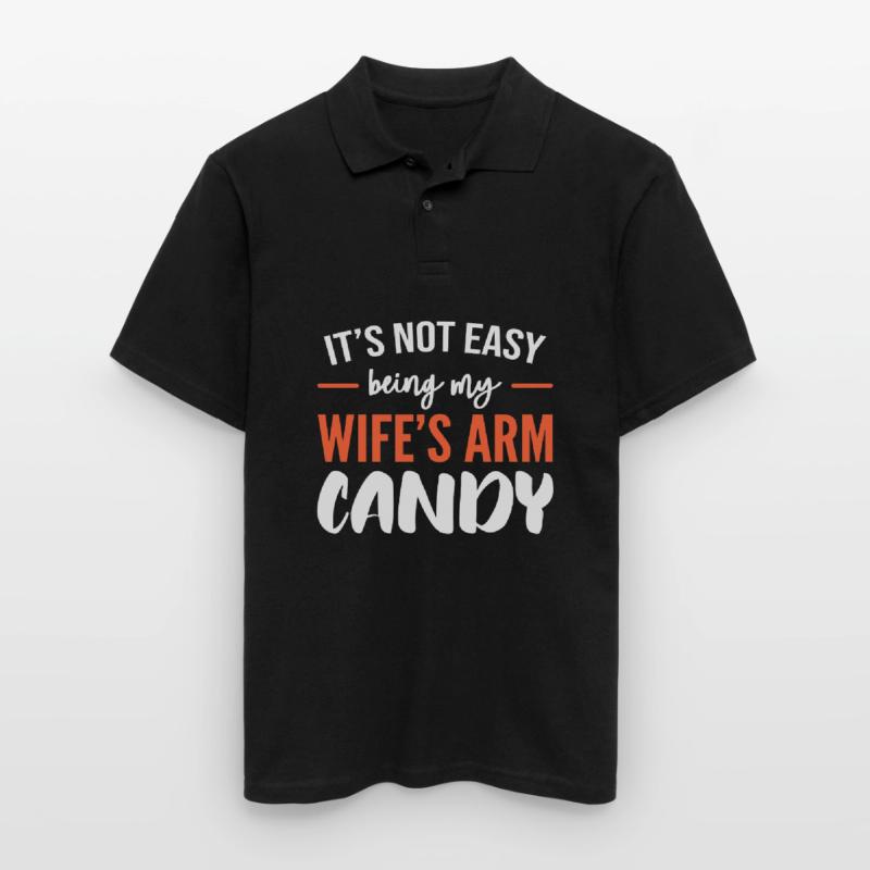 Arm Candy Ehemann Männer Poloshirt