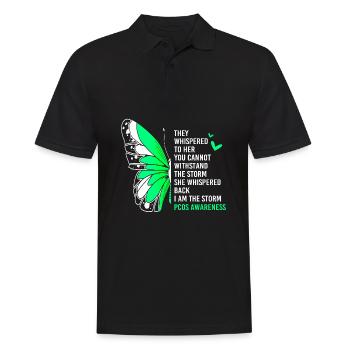 Sensibilisation au SOPK - Polo Homme - noir - Devant - Kai (181cm)