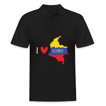 Colombie - Polo Homme - noir - Devant - Kai (181cm)