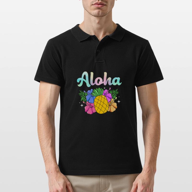 Maui Hawaï Hawaïen Polo Homme