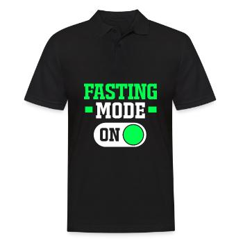 Muslim - Männer Poloshirt - Schwarz - Vorne - Kai (181cm)