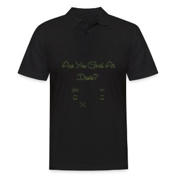 Dart Dartboard Dartpfeil - Men's Polo Shirt - black - Front - Kai (181cm)
