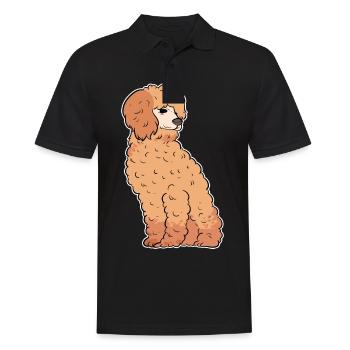 Caniche - Polo Homme - noir - Devant - Kai (181cm)