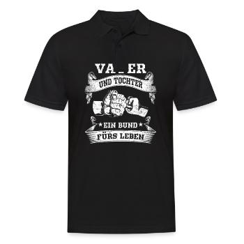 Männertag Himmelfahrt Vatertag 2021 Papa Spruch - Männer Poloshirt - Schwarz - Vorne - Kai (181cm)