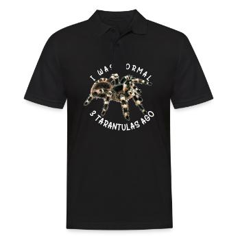 Tarantula Spiders Pet Tarantulas Collector - Men's Polo Shirt - black - Front - Kai (181cm)