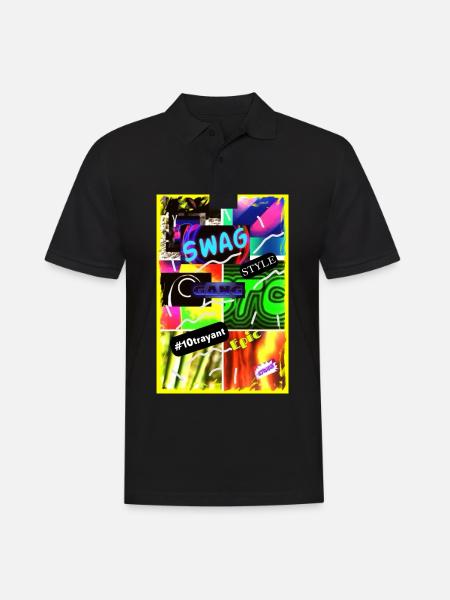 SWAG 4000 - Polo Homme - noir