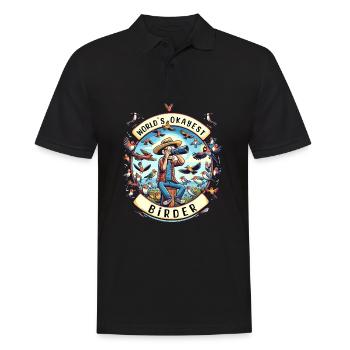 Le meilleur ornithologue amateur au monde - Polo Homme - noir - Devant - Kai (181cm)