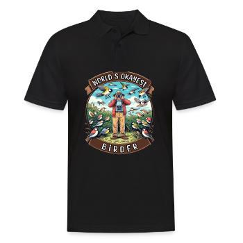 Le meilleur ornithologue amateur au monde - Polo Homme - noir - Devant - Kai (181cm)
