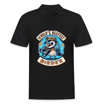 Le meilleur ornithologue amateur au monde - Polo Homme - noir - Devant - Kai (181cm)