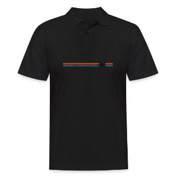 Huile d’olive Retro Vegetarian Idée cadeau - Polo Homme - noir - Devant - Kai (181cm)