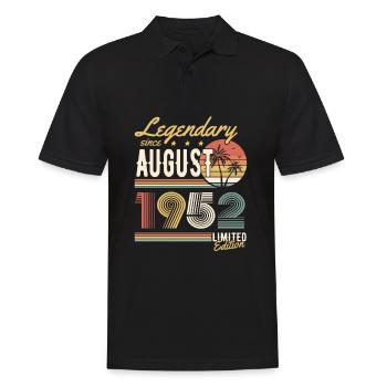 Legendary Since August 1952 Limited Edition - Men's Polo Shirt - black - Front - Kai (181cm)