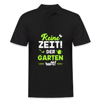Jardin - Polo Homme - noir - Devant - Kai (181cm)