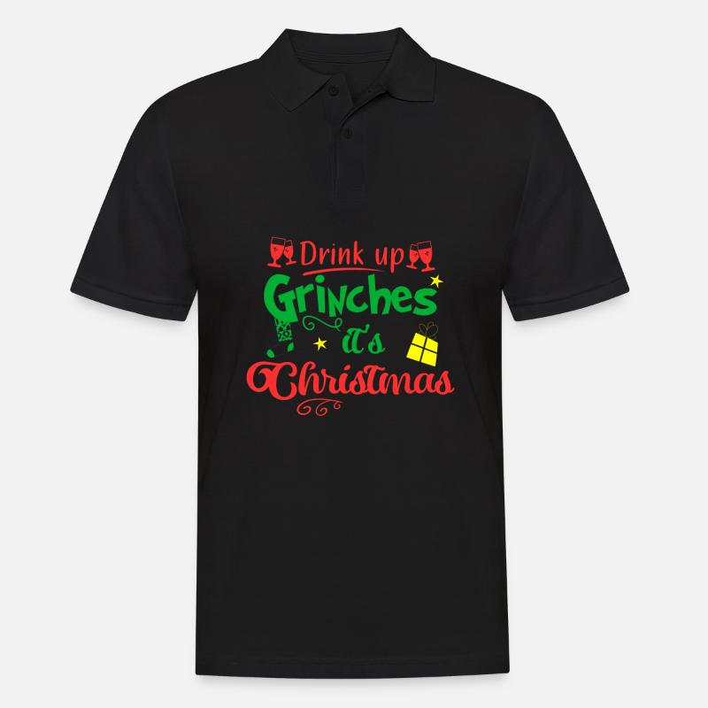 Weihnachten - Männer Poloshirt - Schwarz